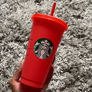 Red Starbucks Color Changing Cup